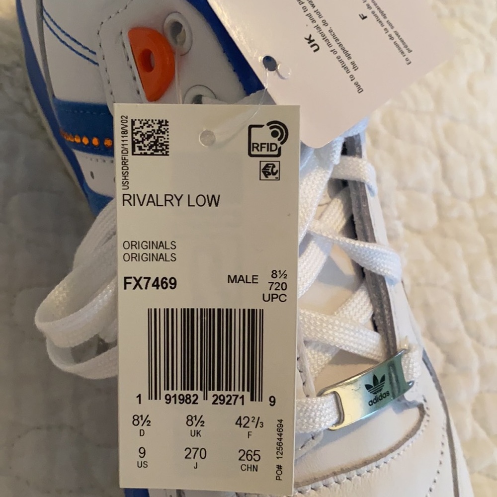 Adidas Rivalry Low Swarovski Crystals Men’s 9 - Picture 8 of 8